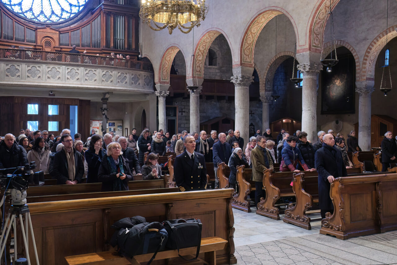 Cattedrale di San Giusto SS. Messa di Natale  ph Massimo Silvano