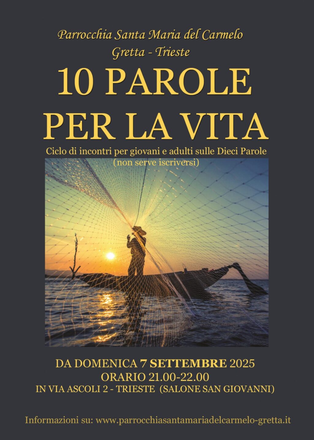 “Le 10 Parole” a Gretta: itinerario di catechesi per tutti