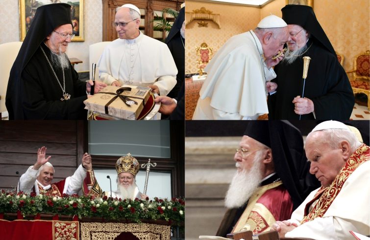 Bartolomeo I e i Papi: una storia di fraternità e unità