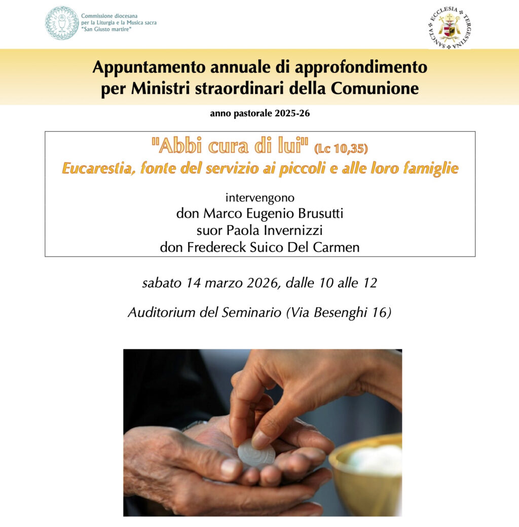 Ministri straordinari della Comunione in formazione