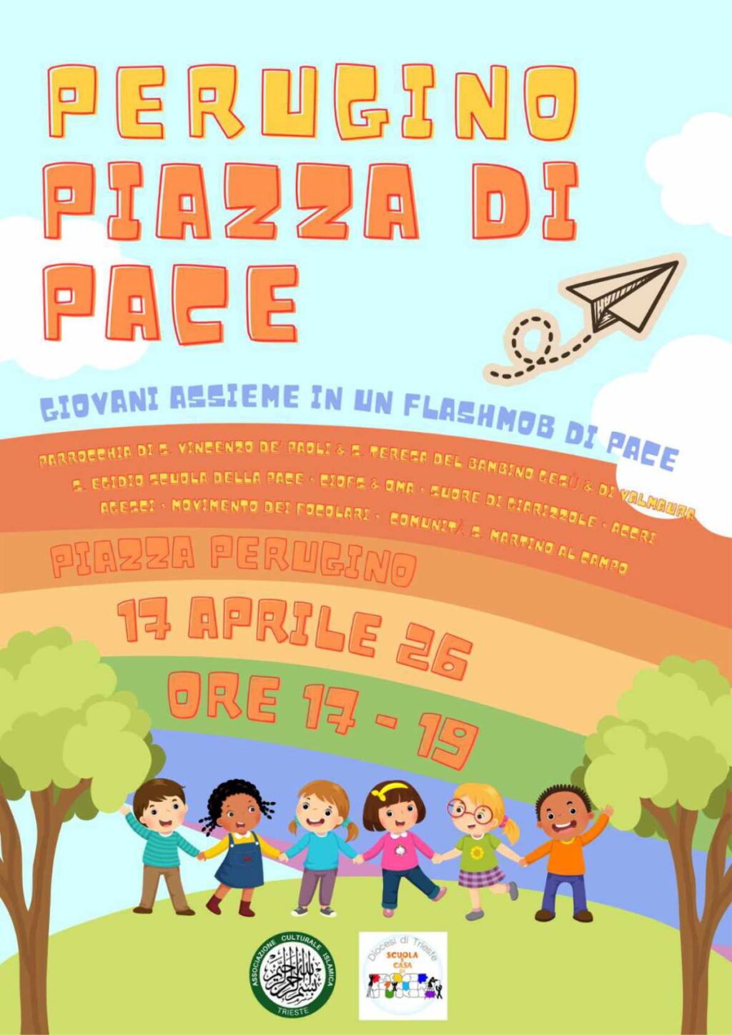 Perugino, una “Piazza di Pace” per i giovani