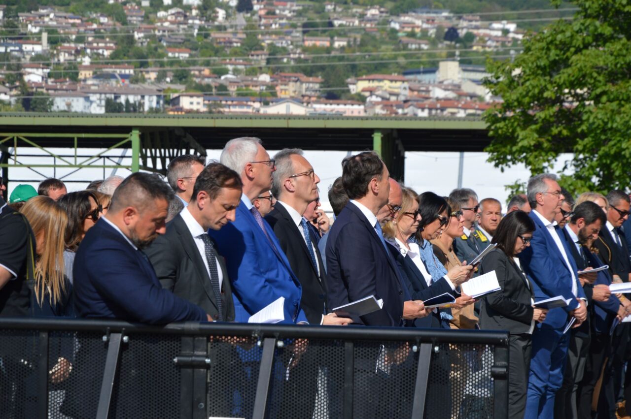 Messe - 50° Terremoto Friuli. Gemona. Autorità
