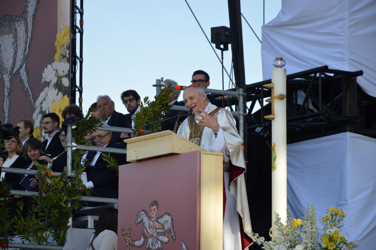 Messe - 50° Terremoto Friuli. Gemona. Card. Matteo Zuppi-.,