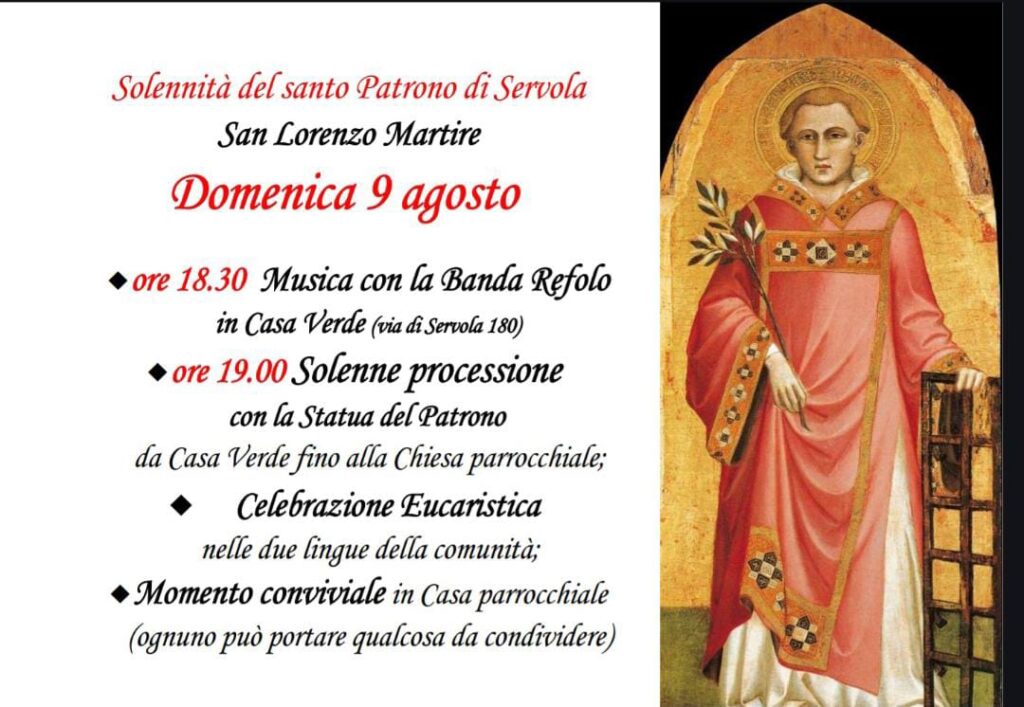 Festa patronale a San Lorenzo Martire (Servola)