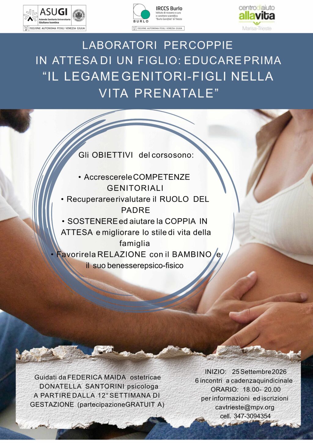 Educare Prima: “l legame genitori-figli nella vita prenatale”