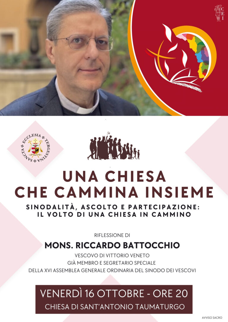 Una Chiesa che cammina insieme